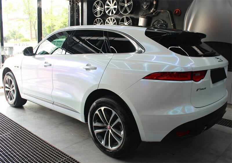 Glossy Diamonds White Blue Wrap