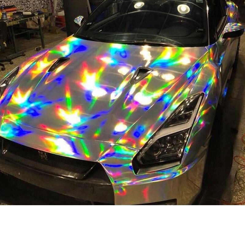 Silver Holographic Chrome