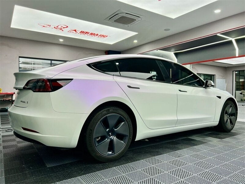 Pearl White Purple Chameleon