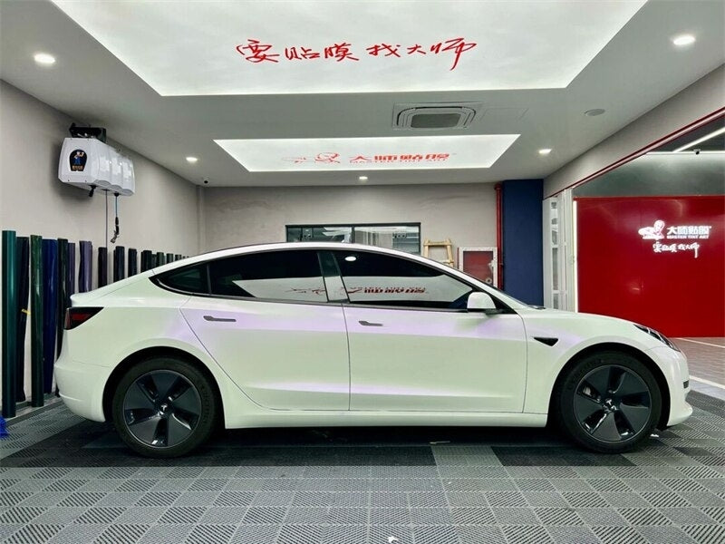 Pearl White Purple Chameleon