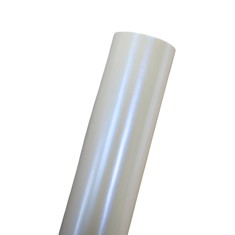 Satin White Blue Pearl