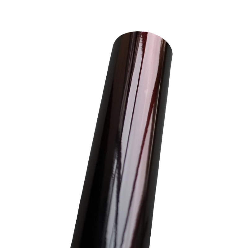 Glossy Metallic Black Rose