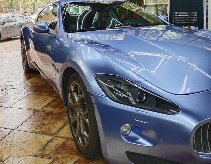 Metallic Columbia Blue