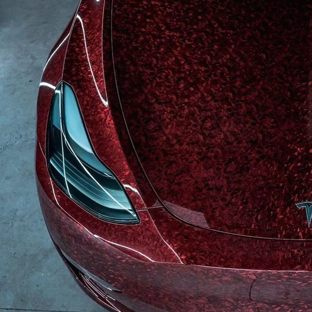 Flower Carbon Red