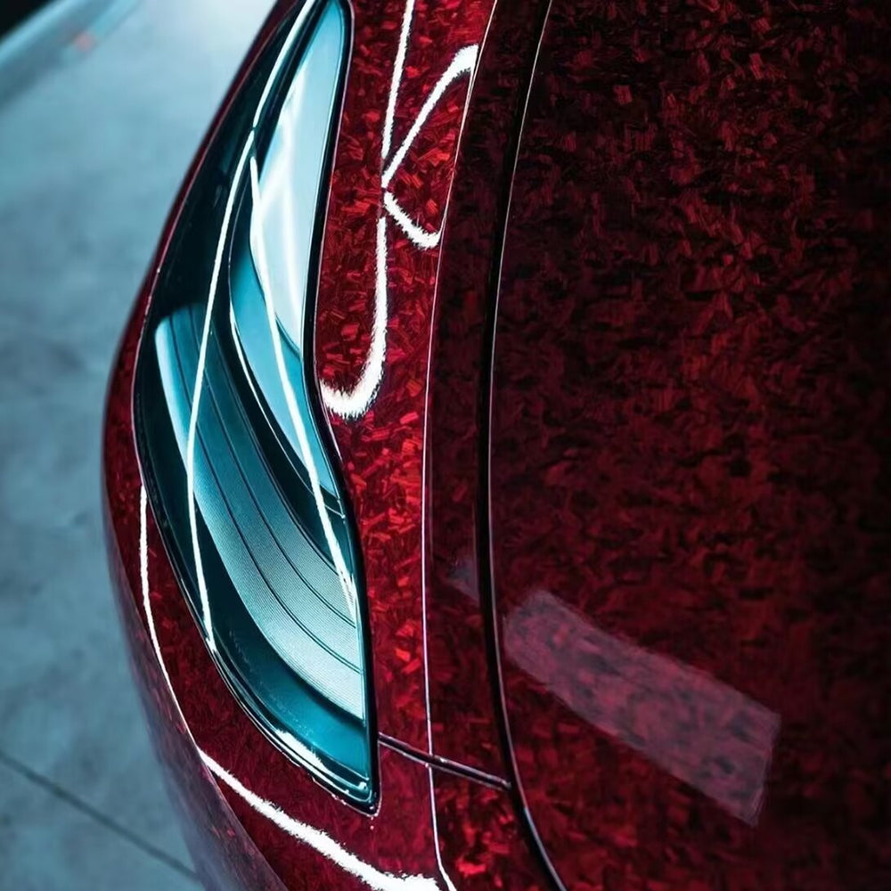 Flower Carbon Red